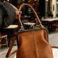 Bolso vintage con cierre Kiss-Lock: 2 en 1, para llevar y organizar