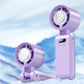 Ventilador portátil de mano con nevera portátil
