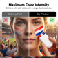Barra de pintura facial con los colores de la bandera para el Mundial