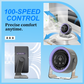 Mini Ventilador de Escritorio con 100 Velocidades y Pantalla Digital