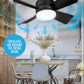 🌬️ Ventilador de Techo 2 en 1 – Portátil, Con Luz y Control Remoto para Máxima Comodidad ✨💡