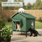 🐱Casita elevada para gatos de exterior – impermeable, aislada y plegable. Refugio resistente a la intemperie! 🌧️✨