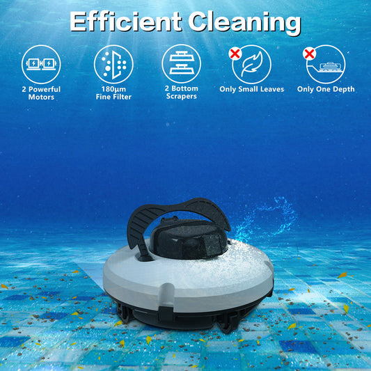 🤖 Robot limpiador de piscinas: sin cables, potente, inteligente y fácil de usar 🌊✨