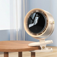 Ventilador inalámbrico con clip para todo el día, 5 velocidades y luz nocturna