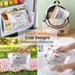 Bolsas de almacenamiento reutilizables de papel de aluminio con cierre