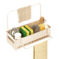 Escurridor de fregadero multifuncional para organización de cocina