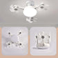 Ventilador de techo con luz LED y mando a distancia