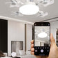 Ventilador de techo con luz LED y mando a distancia