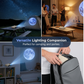 Luz nocturna portátil con proyección LED