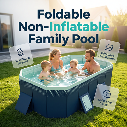 🥳 OFERTA IMPERDIBIL 2026 ❤️  Piscina reforzada, no hinchable: disfrutar de divertidas actividades acuáticas y refrescarse en casa durante el verano.