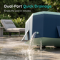 🥳 OFERTA IMPERDIBIL 2026 ❤️  Piscina reforzada, no hinchable: disfrutar de divertidas actividades acuáticas y refrescarse en casa durante el verano.