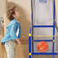 ⛹️ENVÍO GRATIS🚚💨Juego de baloncesto arcade interior para niños, incluye 4 pelotas 🏀