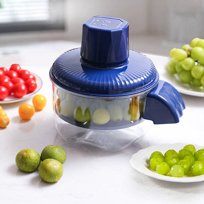 🍎⚡ Pelador Automático 6 Cuchillas – Expulsión en Un Toque, Pela Manzanas, Peras y Patatas en Segundos 🥔✨