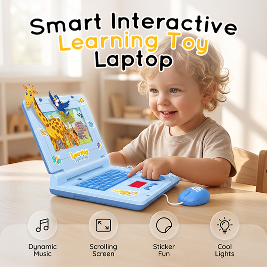 💻✨ Portátil Juguete Interactivo – Simulación Realista, Aprendizaje Divertido y Juegos Educativos para Peques 🧠🎵