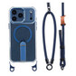 Funda multifuncional para móvil con juego de cordón