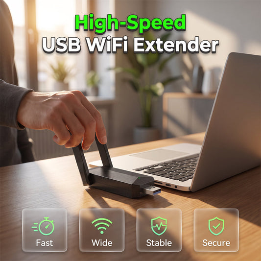 USB WiFi Repeater 300Mbps Signal Amplifier