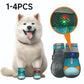 Zapatos Perro Malla Transpirable – Diseño Luminoso, Protege sus Patitas de Nieve, Calor y Asfalto 🐶✨
