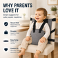 👶Correa de seguridad para silla de bebé: diseño de 5 puntos y apto para viajar