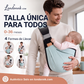 🎉👶 Portabebés transpirable 4 en 1 – Para 0-36 meses, uso en posición delantera/trasera, orientado hacia adentro/hacia afuera – ¡Comodidad de manos libres para padres y bebés! ✨