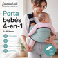 🎉👶 Portabebés transpirable 4 en 1 – Para 0-36 meses, uso en posición delantera/trasera, orientado hacia adentro/hacia afuera – ¡Comodidad de manos libres para padres y bebés! ✨