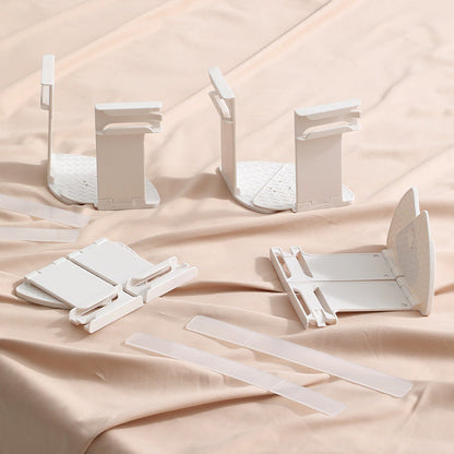🛏️🔒  Cinturones de soporte de sábanas de alto rendimiento – girables 180° y 90°, sujeción firme sin dañar la tela, sin sábanas deslizantes, entrelazadas y confusas 🛡️✨