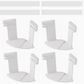 🛏️🔒  Cinturones de soporte de sábanas de alto rendimiento – girables 180° y 90°, sujeción firme sin dañar la tela, sin sábanas deslizantes, entrelazadas y confusas 🛡️✨