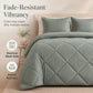 🛏️✨Juego de edredón acolchado de 3 piezas con fundas