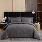 🛏️✨Juego de edredón acolchado de 3 piezas con fundas