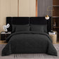 🛏️✨Juego de edredón acolchado de 3 piezas con fundas
