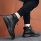 Botas de cuero genuino versátiles y casuales para hombre