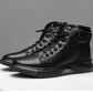 Botas de cuero genuino versátiles y casuales para hombre